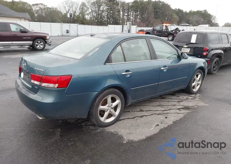 2007 Hyundai Sonata Limited/Se V6 из США, поврежденный, VIN 5NPEU46F07H246914